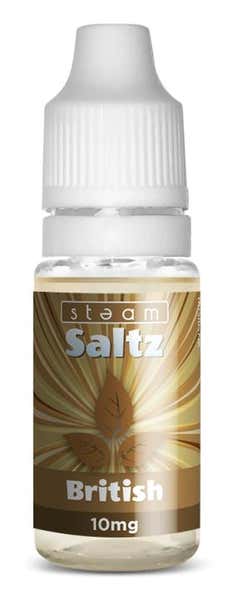 British Nicotine Salt by Steam Saltz