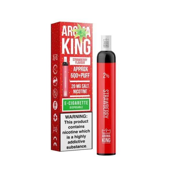 Strawberry Disposable by Aroma King