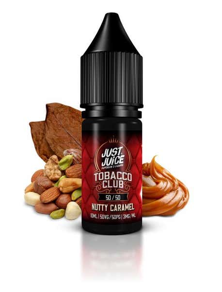 Nutty Caramel Tobacco Regular 10ml by Just Juice