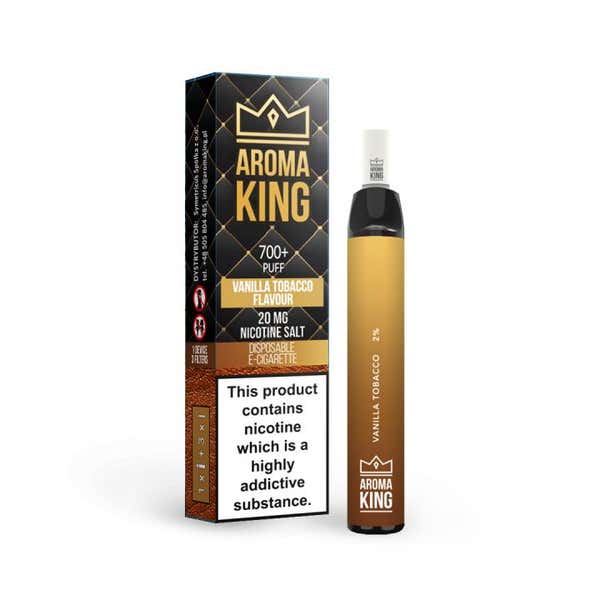 Vanilla Tobacco Hybrid Disposable by Aroma King