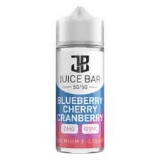 Juice Bar Blueberry Cherry Cranberry Shortfill E-Liquid