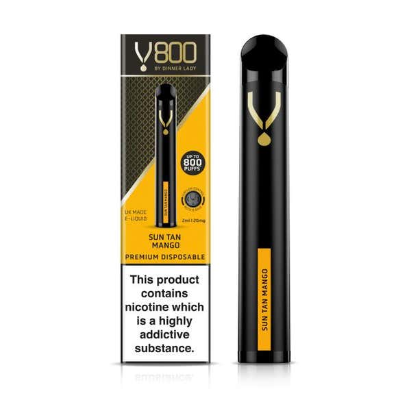 Sun Tan Mango Disposable by V800 By Dinner Lady
