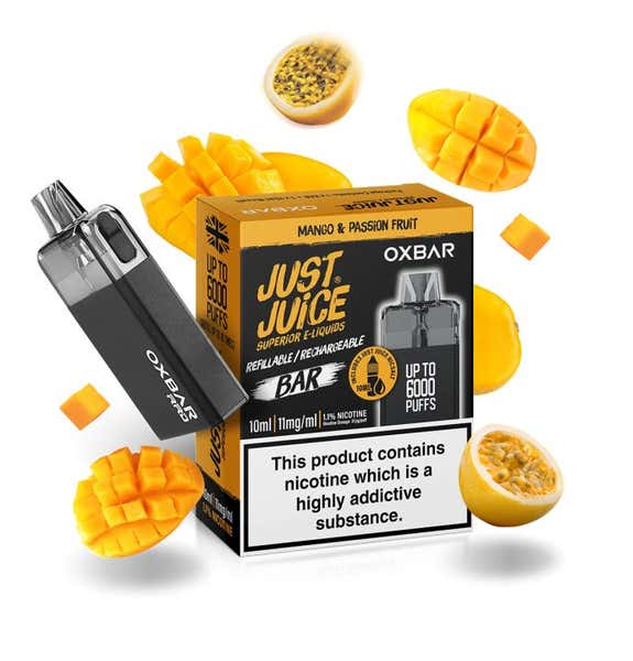 Mango & Passion Fruit Disposable by Just Juice