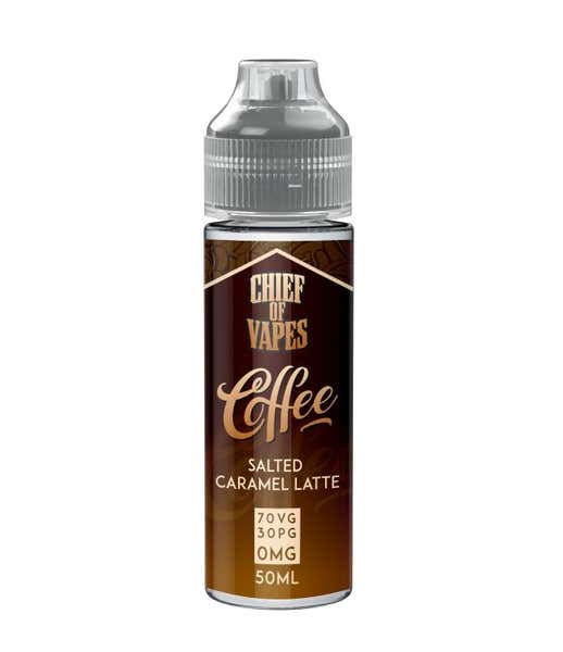 Salted Caramel Latte Shortfill by Chief Of Vapes
