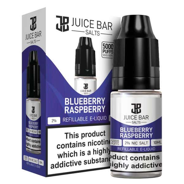 Blueberry Raspberry Nicotine Salt by Juice Bar
