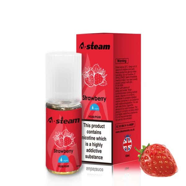 Strawberry Regular 10ml by A Steam