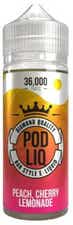 Pod Liq Peach, Cherry Lemonade Shortfill E-Liquid