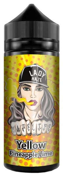 Yellow Pineapple Lime Shortfill by Lady Haze