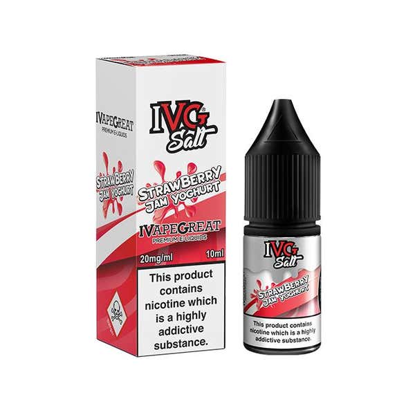 Strawberry Jam Yoghurt Nicotine Salt by IVG