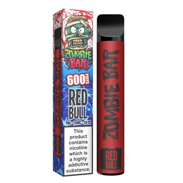 Red Bull Disposable by Zombie Bar