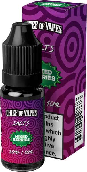 Mixed Berries Nicotine Salt by Chief Of Vapes