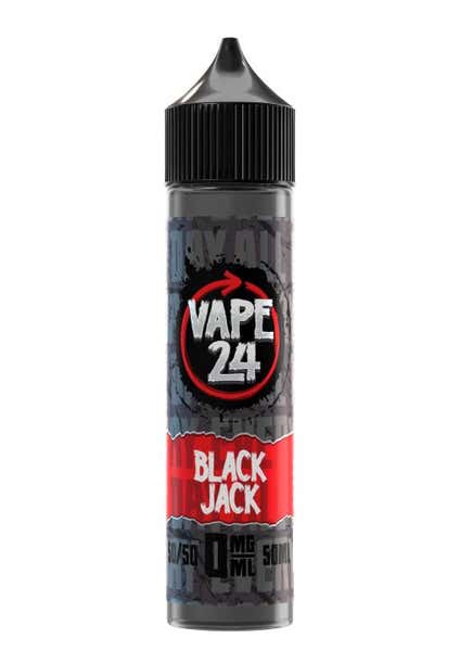 Black Jack Shortfill by Vape 24