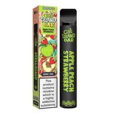 Cali Island Bar Apple Peach Strawberry Disposable Vape