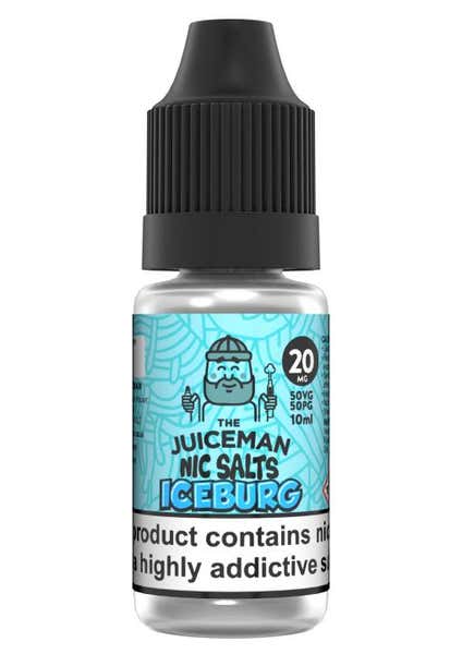 Iceburg Nicotine Salt by The Juiceman