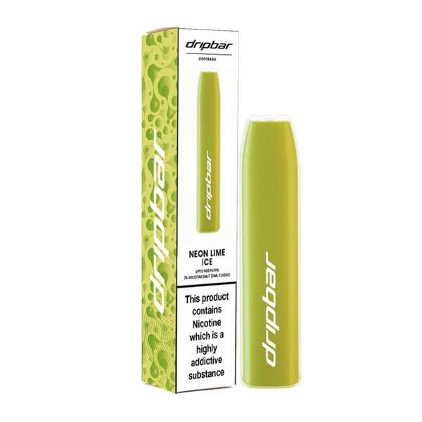 Neon Lime Ice Disposable by Drip Bar