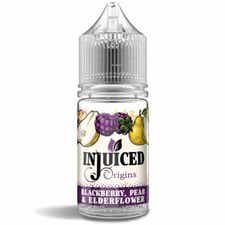 Injuiced Origins Blackberry, Pear & Elderflower Shortfill E-Liquid