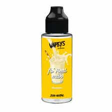 Vapeys Eliquids Banana Milkshake Shortfill E-Liquid