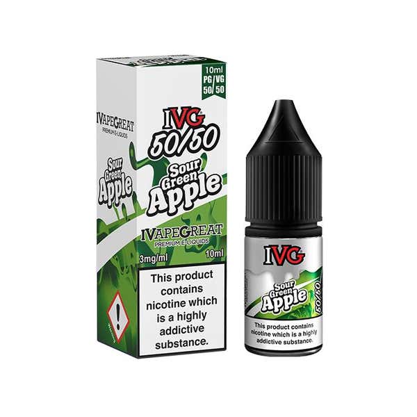 Sour Green Apple Regular 10ml by IVG