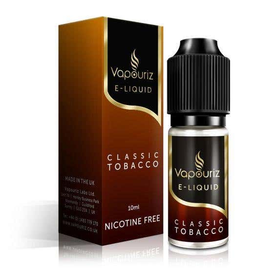 Classic Tobacco Regular 10ml by Vapouriz