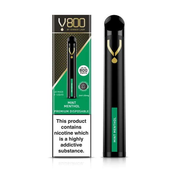 Mint Menthol Disposable by V800 By Dinner Lady