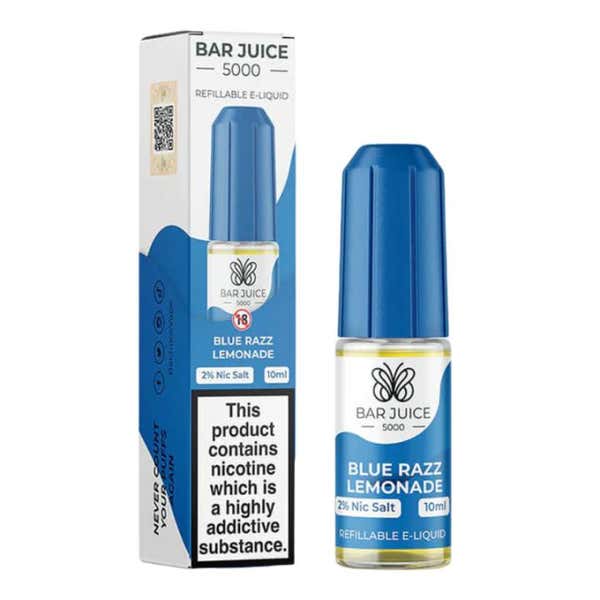 Blue Razz Lemonade Nicotine Salt by Bar Juice 5000