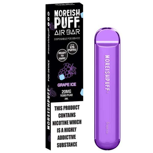 Grape Ice Disposable by Moreish Puff