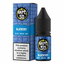 Vape 50 Blueberry Regular 10ml E-Liquid