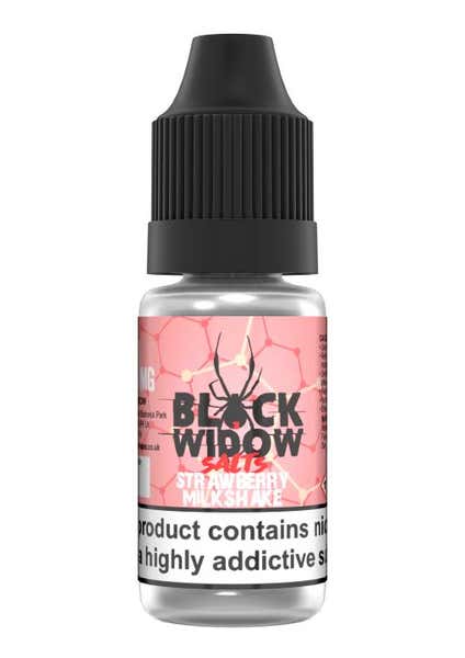 Strawberry Milkshake Nicotine Salt by Black Widow