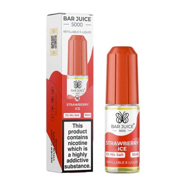 Strawberry Ice Nicotine Salt by Bar Juice 5000