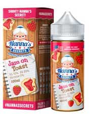 Nannas Secrets Jam On Toast Shortfill E-Liquid
