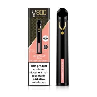 V800 By Dinner Lady Watermelon Chill Disposable Vape