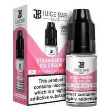 Juice Bar Strawberry Ice Cream Nicotine Salt E-Liquid