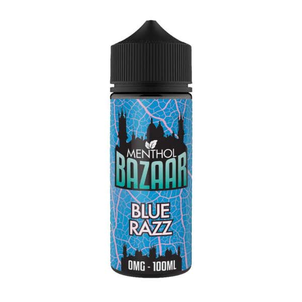 Blue Razz Menthol Shortfill by Bazaar