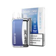 Double Drip Blueberry Ice Disposable Vape