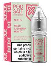 Pod Salt Fresh Raspberry Mojito Nicotine Salt E-Liquid