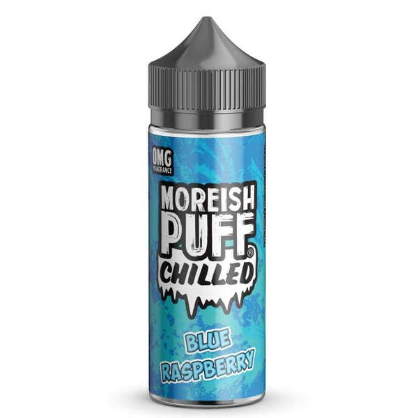 Blue Raspberry Chilled Shortfill by Moreish Puff