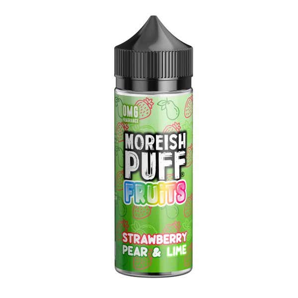 Strawberry, Pear And Lime Shortfill by Moreish Puff