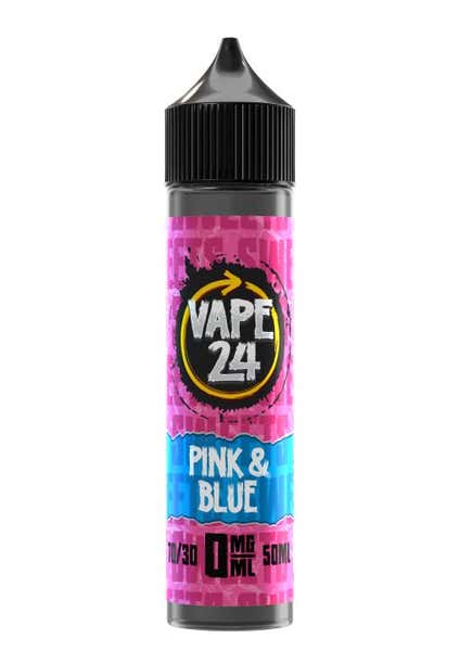 Sweets Pink & Blue Shortfill by Vape 24