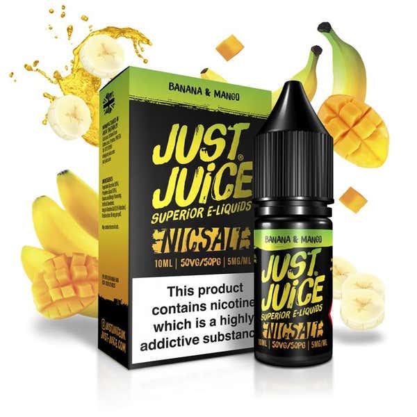 Banana & Mango Nicotine Salt by Just Juice
