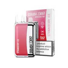 Double Drip Strawberry Ice Disposable Vape