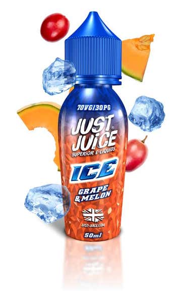 Grape & Melon On Ice Shortfill by Just Juice