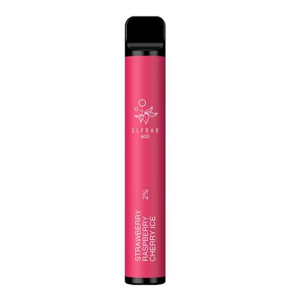 Strawberry Raspberry Cherry Ice Disposable by Elf Bar