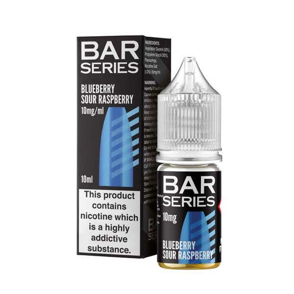 Blueberry Sour Raspberry Nicotine Salt by Bar Series