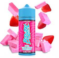 BRUTAL Sour Strawberry Bubblegum Shortfill E-Liquid