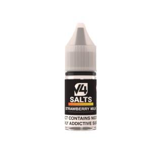 V4POUR Strawberry Milk Nicotine Salt