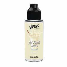 Vapeys Eliquids Vanilla Milkshake Shortfill E-Liquid