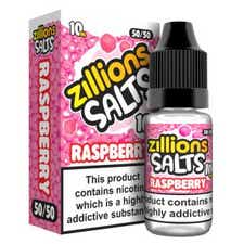Zillions Raspberry Nicotine Salt E-Liquid