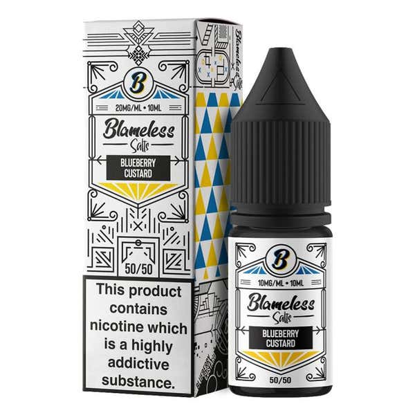 Blueberry Custard Nicotine Salt by Blameless Juice Co