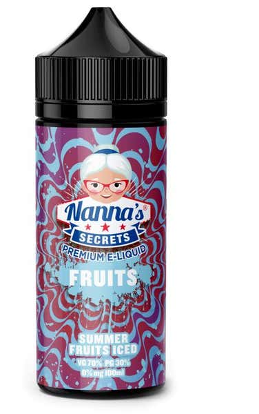 Summer Fruits Iced Shortfill by Nannas Secrets