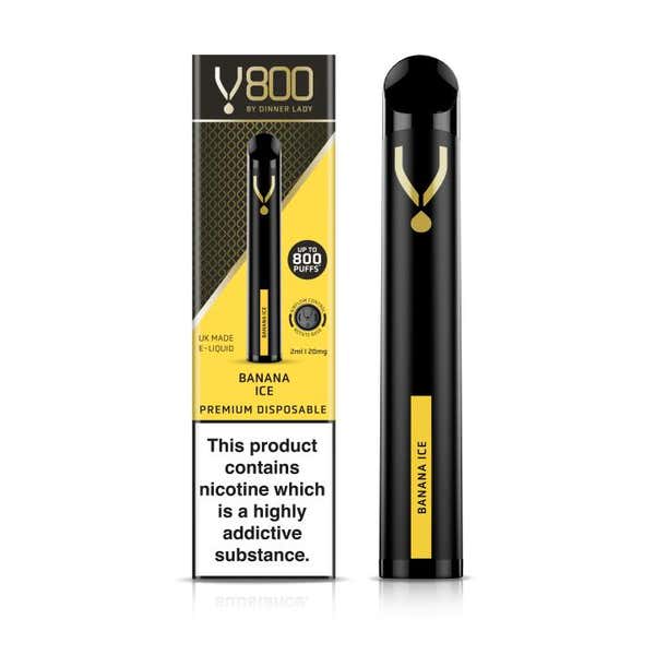 Banana Ice Disposable by V800 By Dinner Lady